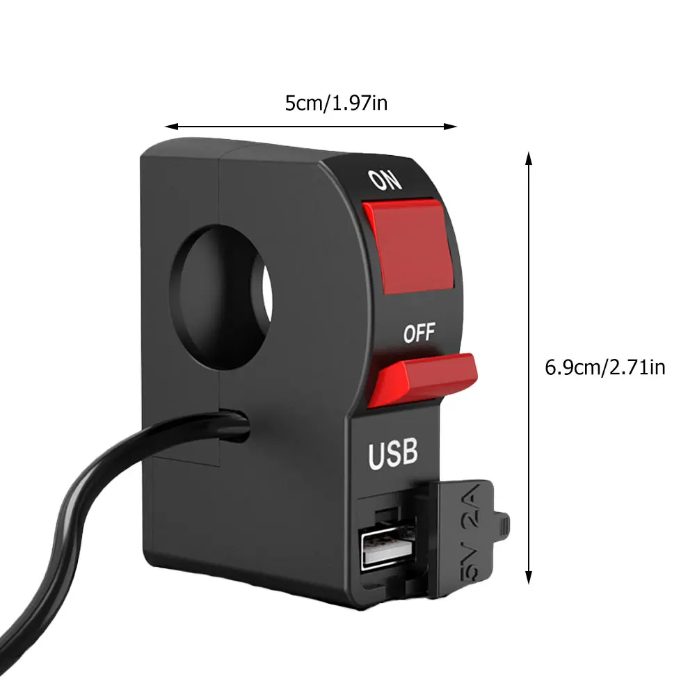 1 шт. переключатель фары Prime прочное зарядное устройство 12 В контроллер для