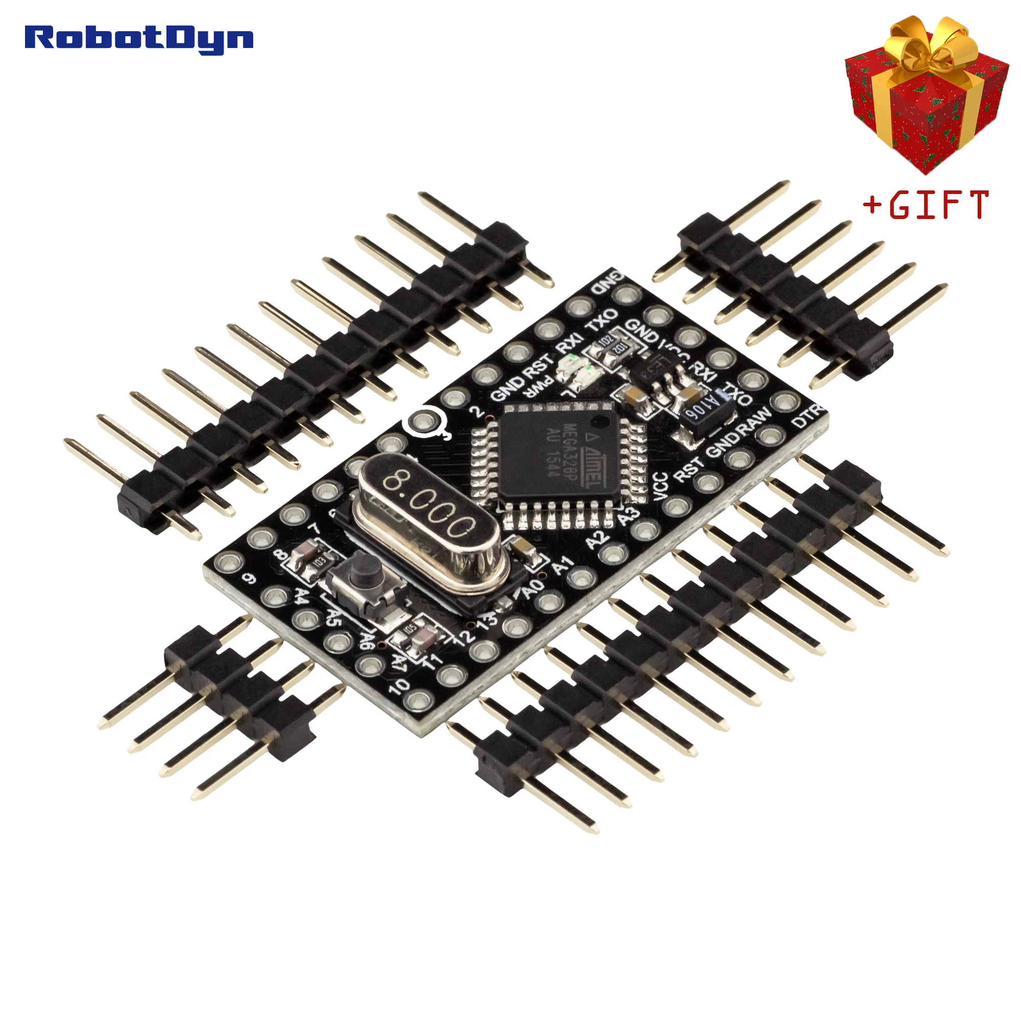 Promini ATmega328P 3.3V, аналог Arduino ProMini