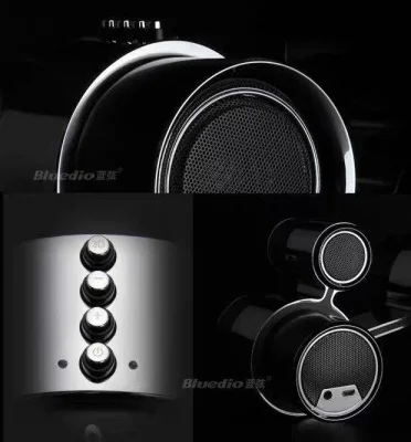 Абсолютно Bluedio VS Mini Bluetooth динамик портативный беспроводной динамик 3D стерео музыка объемная звуковая система