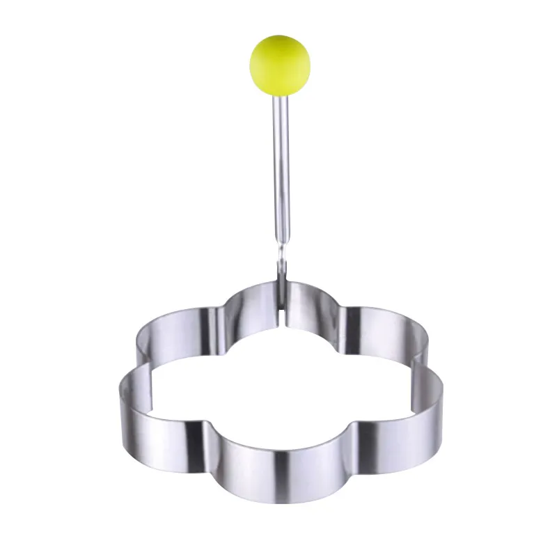 

4pcs/set Stainless Steel Egg Mold Pancake Rings Fried Egg Mould Shaper Kitchen Cooking Tools Kitchen Accessories Gadgets
