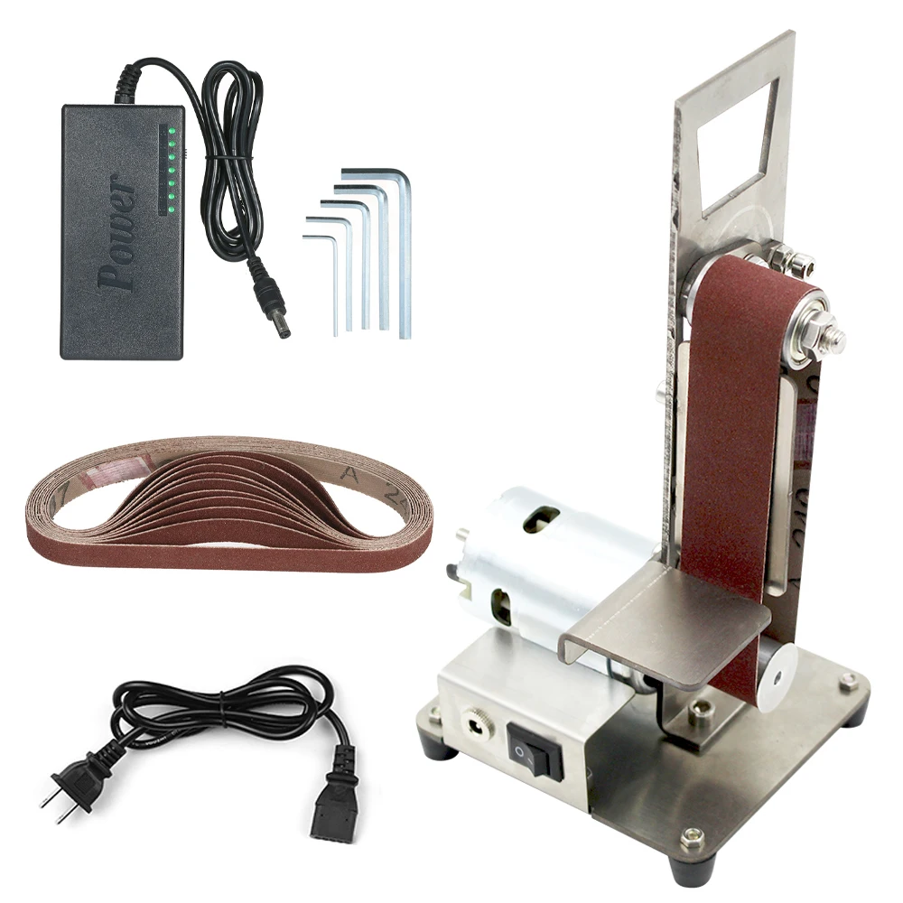 Мини шлифовальный станок вертикальный ленточный мини-станок с пескоструйной