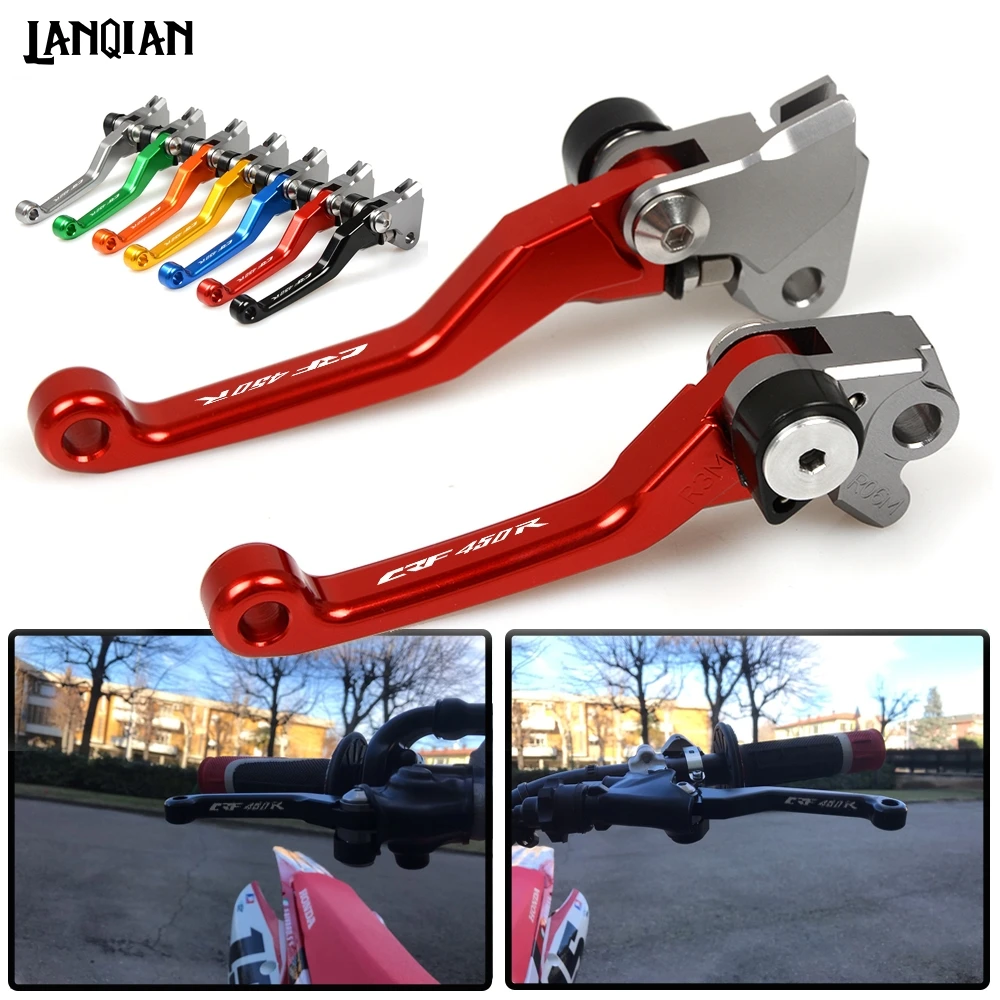 Для Honda CRF450R Мотоцикл Байк Pivot тормозные рычаги сцепления CRF450R 2007- CRF 450R CRF 450 R CRF-R 450 аксессуары