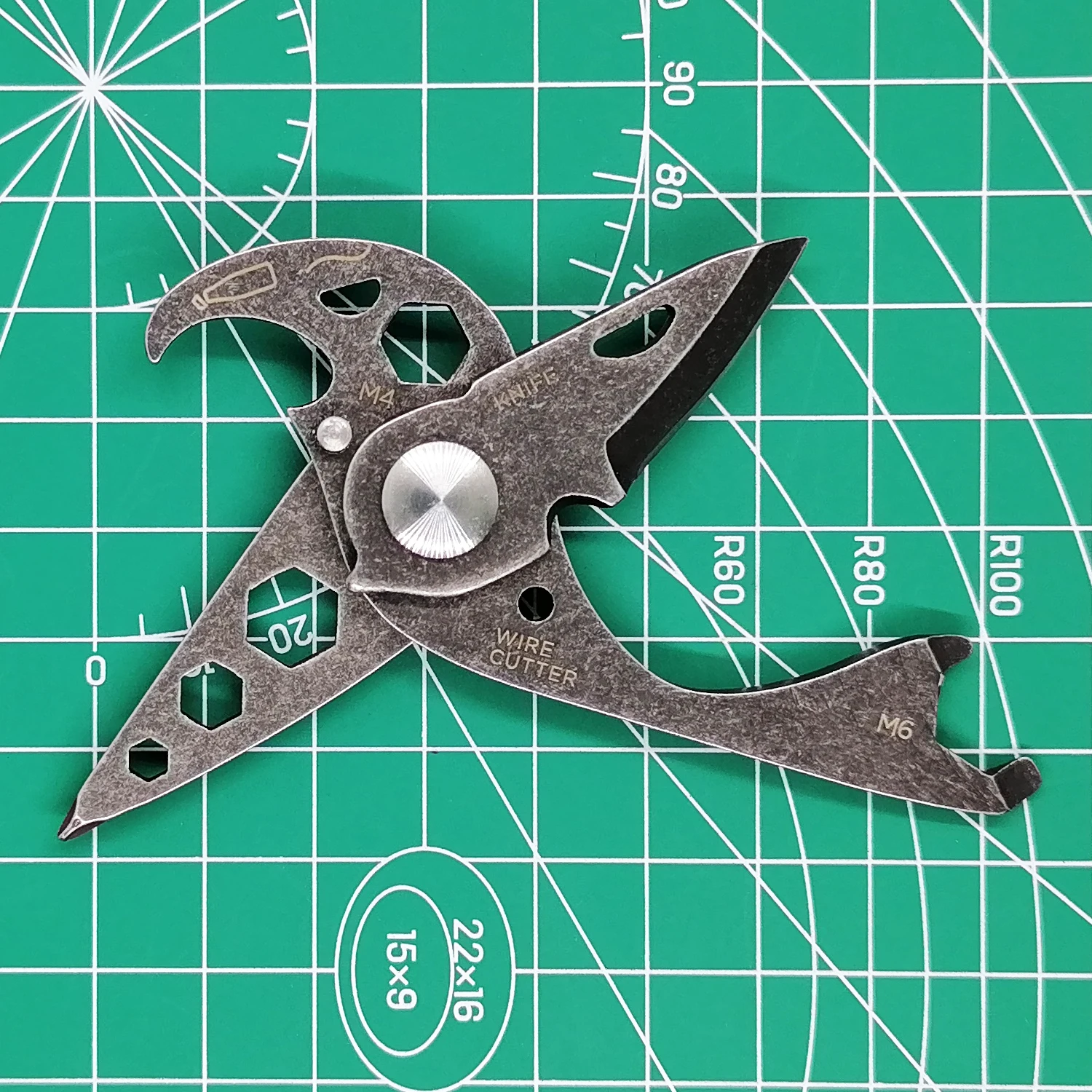 Набор инструментов из нержавеющей стали EDC мульти инструмент с отверткой нож