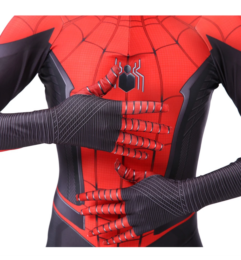 

Children's Halloween Costume Spider-boy Cosplay Spider Miles Morales Cosplay Costume Zentai Spidergirl Pattern Bodysuits