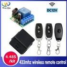 DC12V 10A реле 1 CH беспроводной RF пульт дистанционного управления переключатель передатчик с модулем приемника 433 МГц светодиод для электронного замка