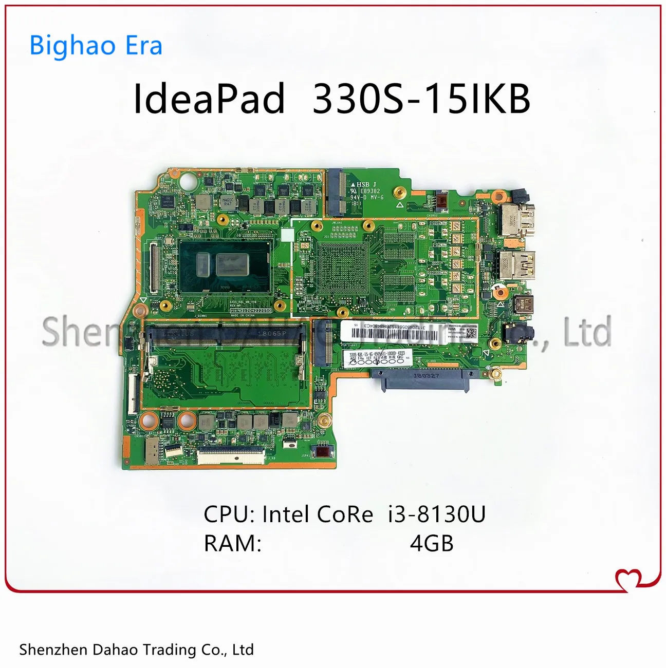 

Материнская плата для ноутбука Lenovo ideapad 330S-15IKB, 100% b-RAM