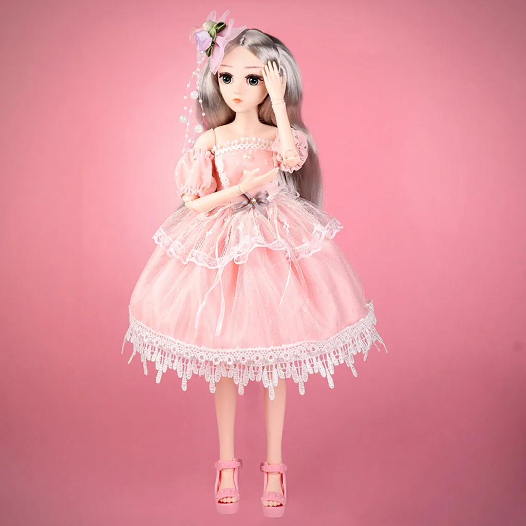 Girl Doll With Joint Simul Fashion Diy Smart Princess Large Birthday Toy Kids Gift For Children#y4 | Игрушки и хобби