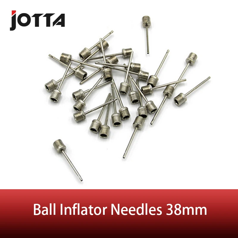 Надувные иголки для спортивных мячей 100 шт. 38 мм надувной адаптер из нержавеющей