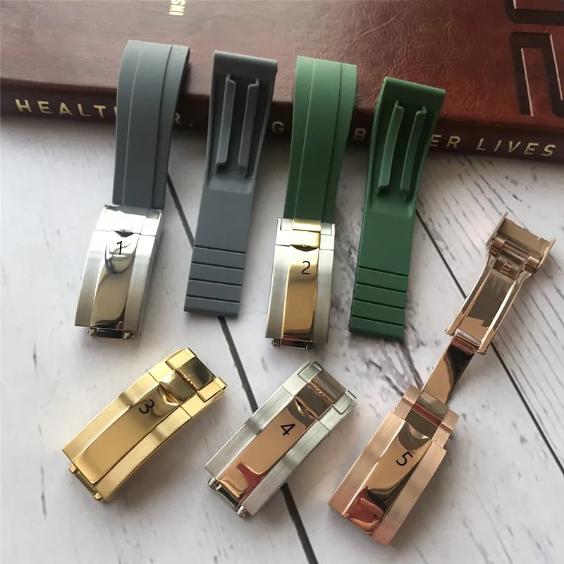 

Ремешок для часов, из силиконовой резины, 20 мм