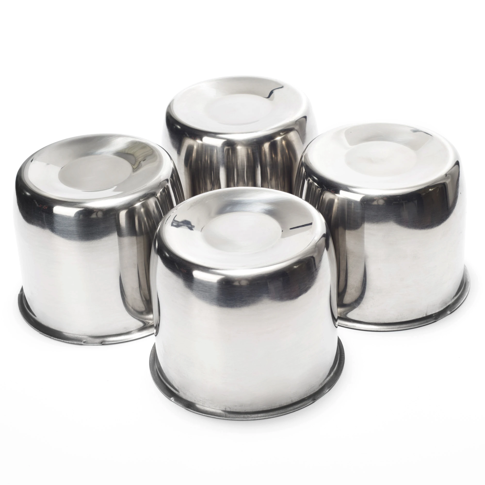 

4 шт., 108 мм, 4,25 дюйма, толкательная Центральная Крышка для прицепа из нержавеющей стали/грузовика, крышка обода, отверстие 3,66 дюйма, высокий концентратор, крышка, аксессуары, хром