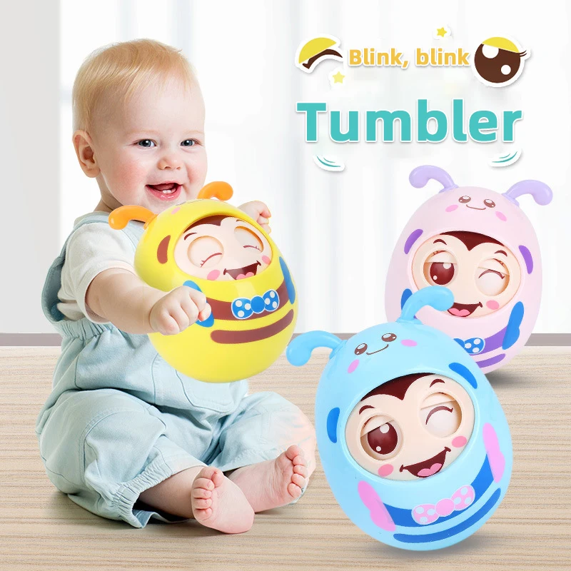 

Tumbler Toy Puzzle Teaches Children Early To Appease Children Rattle Dolls