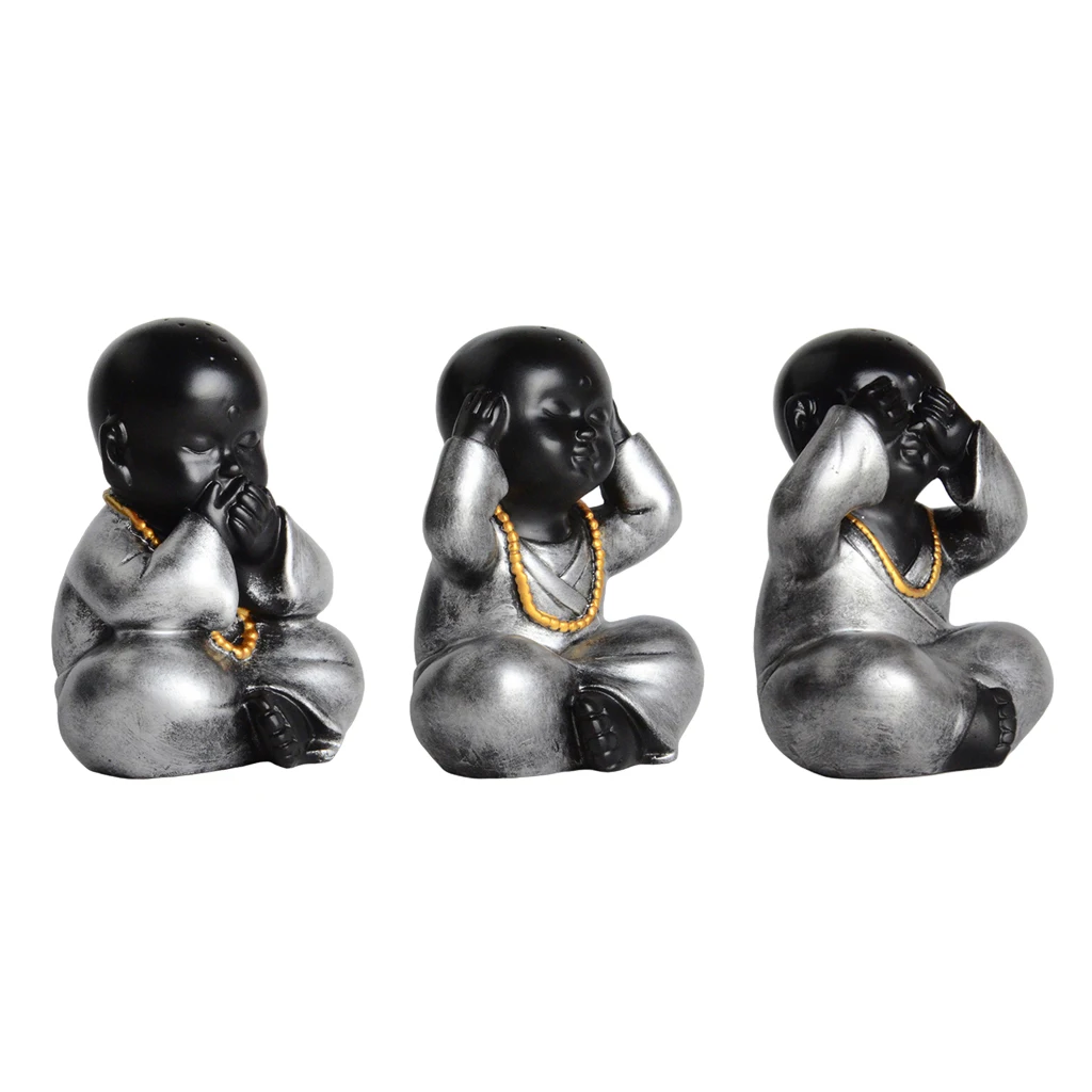 

Монахи статуя, изображающим выражение "не вижу, не слышу, не заметить, что у нас нет зла говорят, изображающим выражение" не вижу, не слышу, не ...