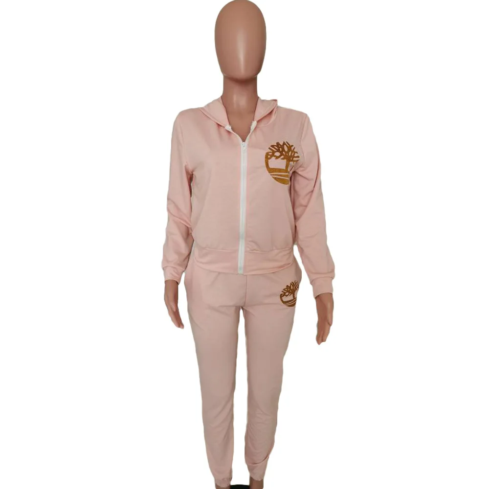 Plus Size 2 TWO PIECE SET Women Clothing Joggers Top+ Pants Tracksuit Track Suits Embroidered Sweatsuits Jogging Femme Outfits
