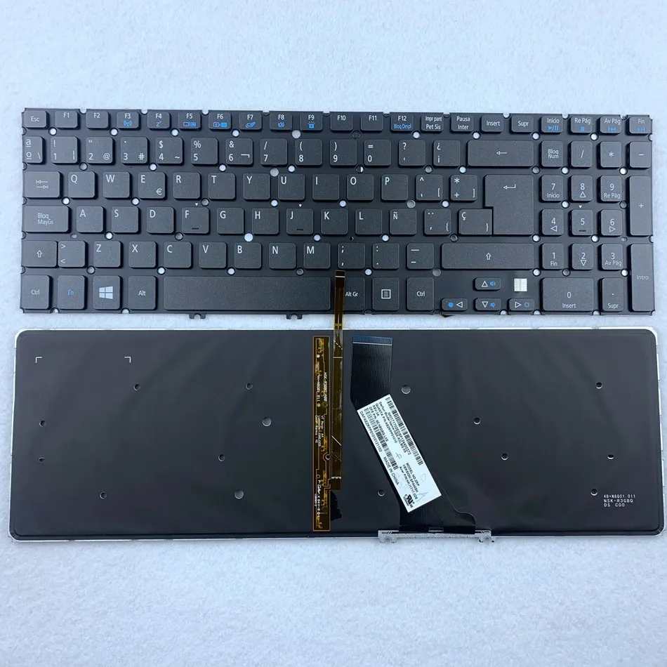 Клавиатура для ноутбука с испанской подсветкой Acer Aspire V5 | Компьютеры и офис