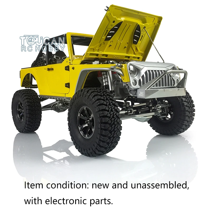1/8 Capo окрашенная модель JKMAX Crawler Металлическое шасси с радио ESC сервопривод THZH0170 KIT