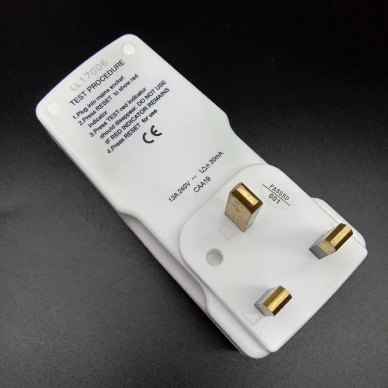 Сингапур Малайзия Великобритания штепсельная вилка 13A GFCI защита от утечки