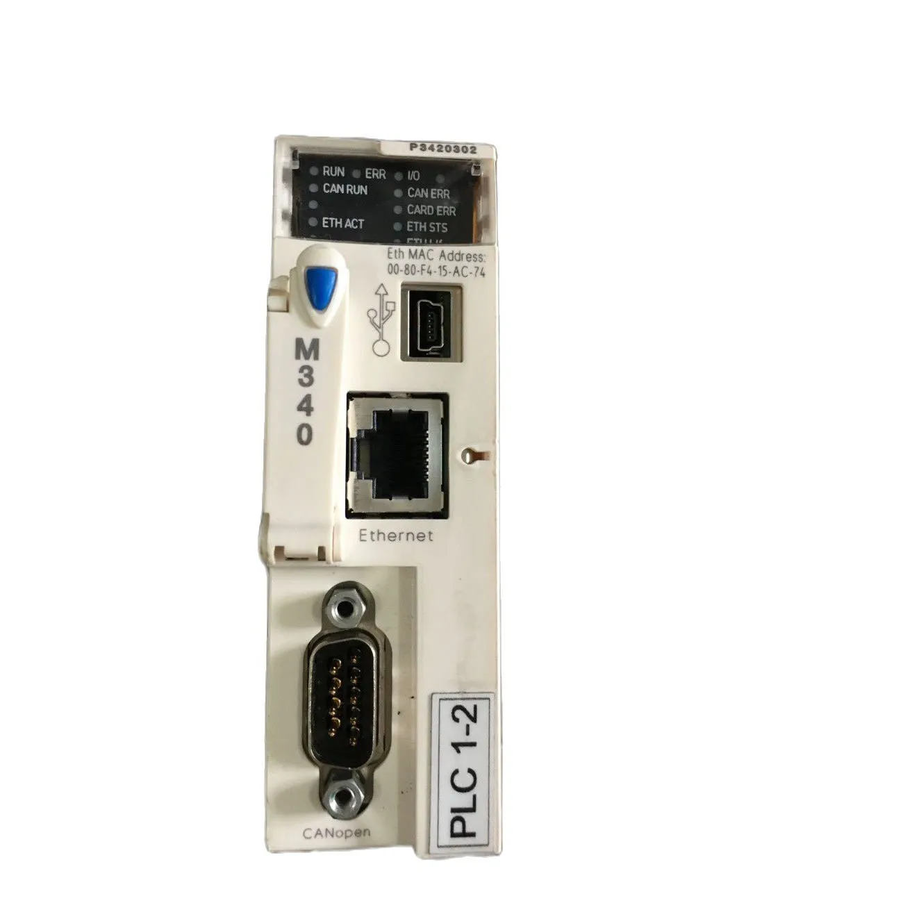 BMXP3420302 Schneider Электрический модикон BMX-P342-0302 используется в хорошем состоянии |