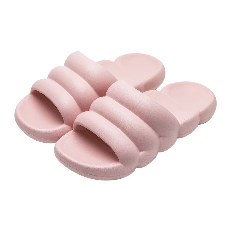 

2021 Women's Sandals Men Slippers New Fashion Home Soft Leisure Men Ladies Indoor Bathroom Anti-Slip Summer Shoes Thick-Soled