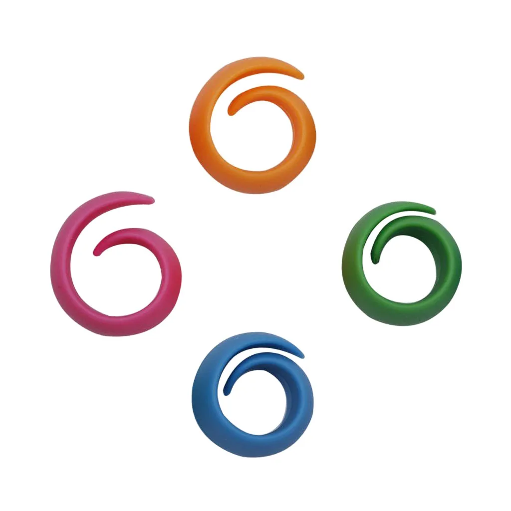 50 шт. держатель для катушки Huggers Держатель Катушки зажимы цветной