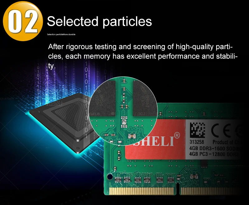 SHELI новые тетради память 4 Гб 1RX8 PC3-12800S DDR3 1600 МГц 1,5 V 204pin SO-DIMM CL11 памяти ноутбука
