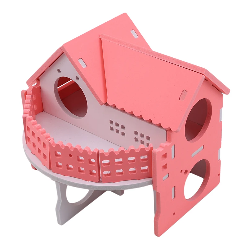 Милая клетка для мелких животных Кролик хомяк дом однослойный скейтборд