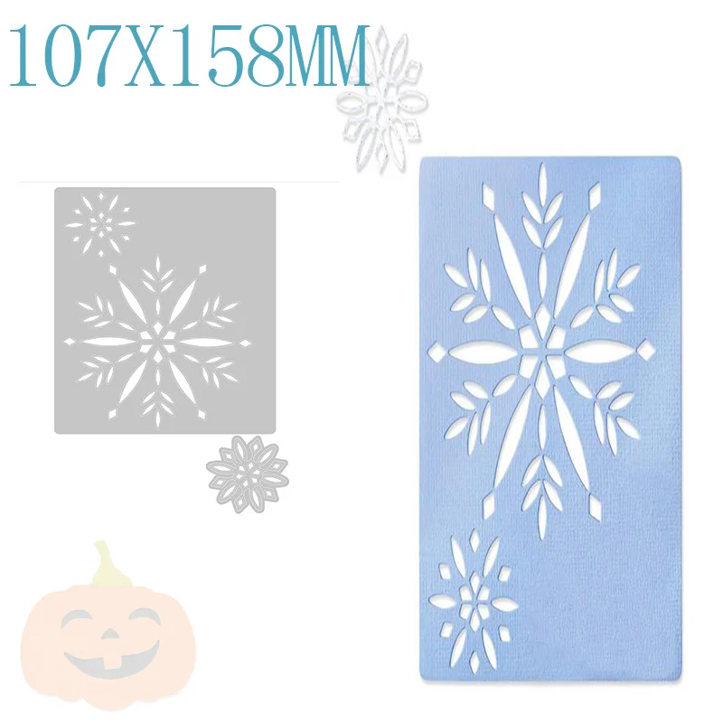 

Christmas Snowflake Metal Cutting Dies For DIY Embossing Decoration Greeting Card Background Paper Scrapbooking No Stamps