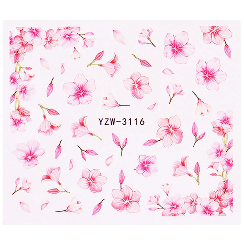 Наклейки для дизайна ногтей дизайн водяные знаки наклейки красивый