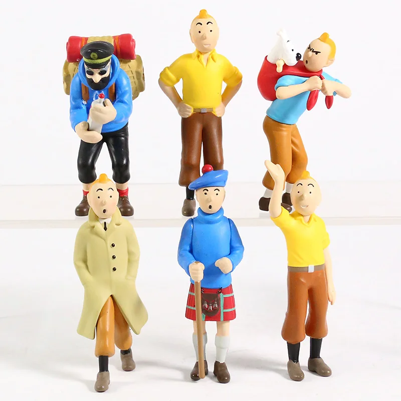 

Dindin ПВХ Фигурки коллекционные игрушки Фигурки Куклы подарок для детей 6 шт./компл.