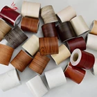 Самоклеящиеся напольные наклейки в деревянном стиле, наклейки для гостиной, плинтусы, Переводные водонепроницаемые обои для линии талии, домашний декор