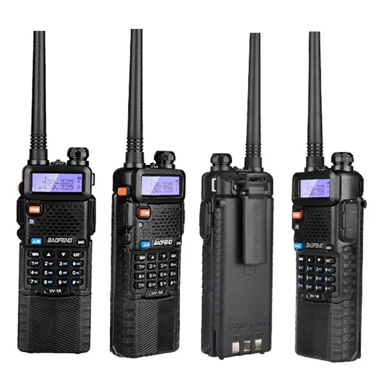 Рация BAOFENG UV-5R с большим радиусом действия VHF УВЧ СВ радиостанция 3800 мАч 2 шт. |