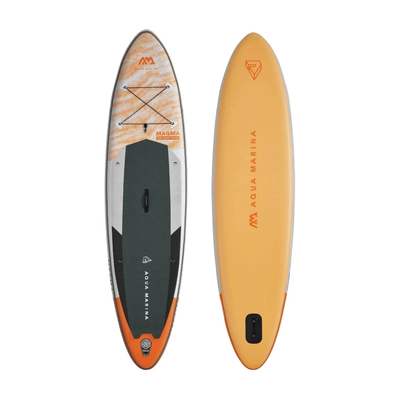 Aqua Marina 340x81x15 см весло доска Magma с педалью управления Sup доска|paddle board|sup paddle boardaqua marina