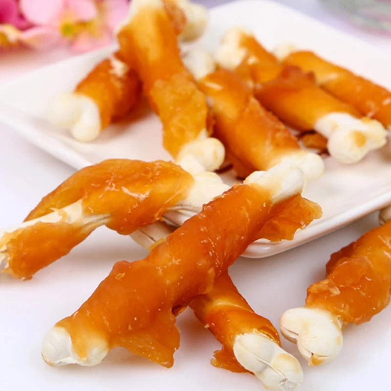 10 шт. жевательные игрушки для собак куриная еда Лечит Кости щенков нетоксичные