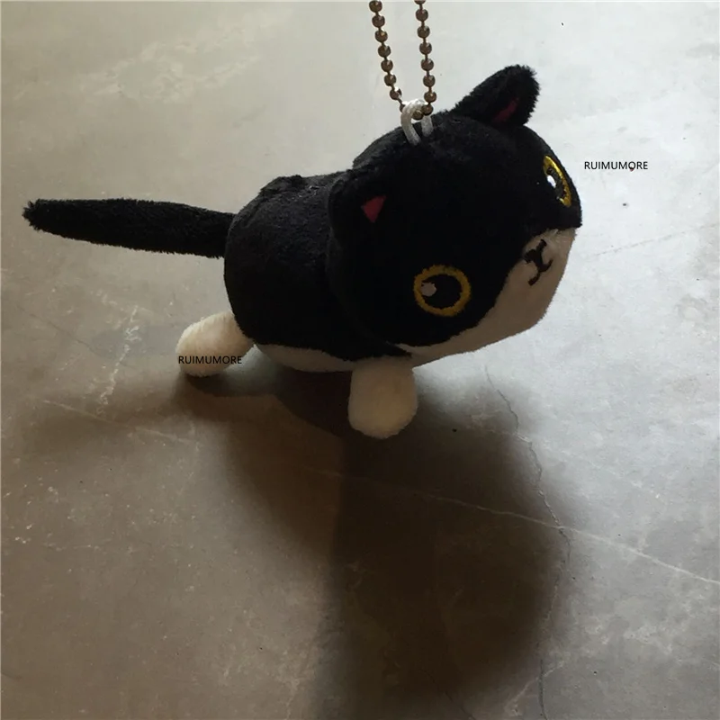 Прибл. 8 см Маленькая плюшевая игрушечная кукла-кот подарок брелок животное кошка