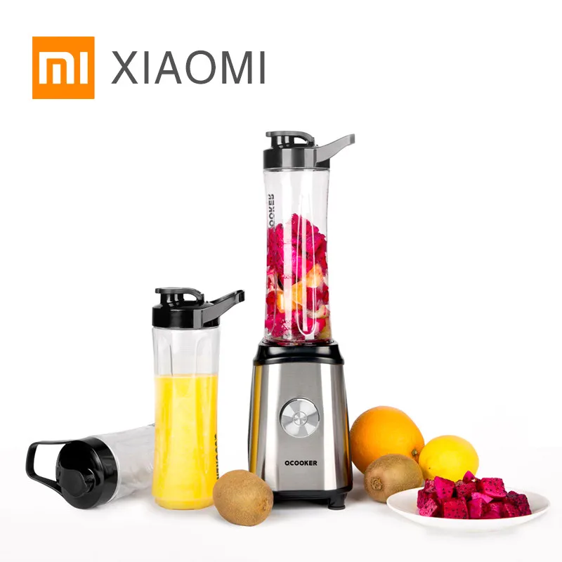 Блендеры электрические для фруктов и овощей XIAOMI MIJIA QCOOKER CD BL01 со стаканом с