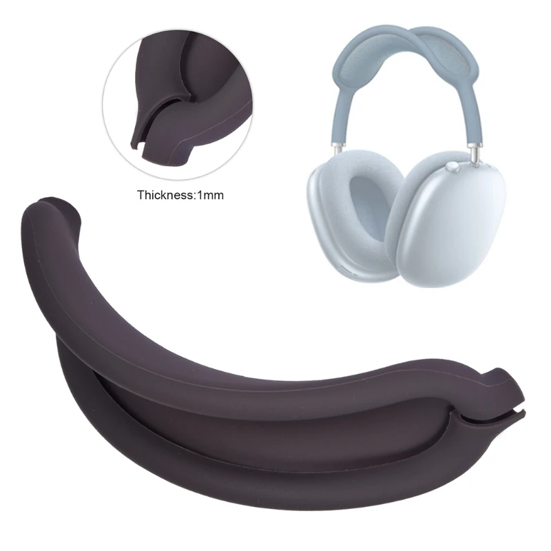 

Headband Cover For AirPods Max Headphones Comfortable Headset Head Band Cushion Dustproof Anti-scratch Silicone Protective Case