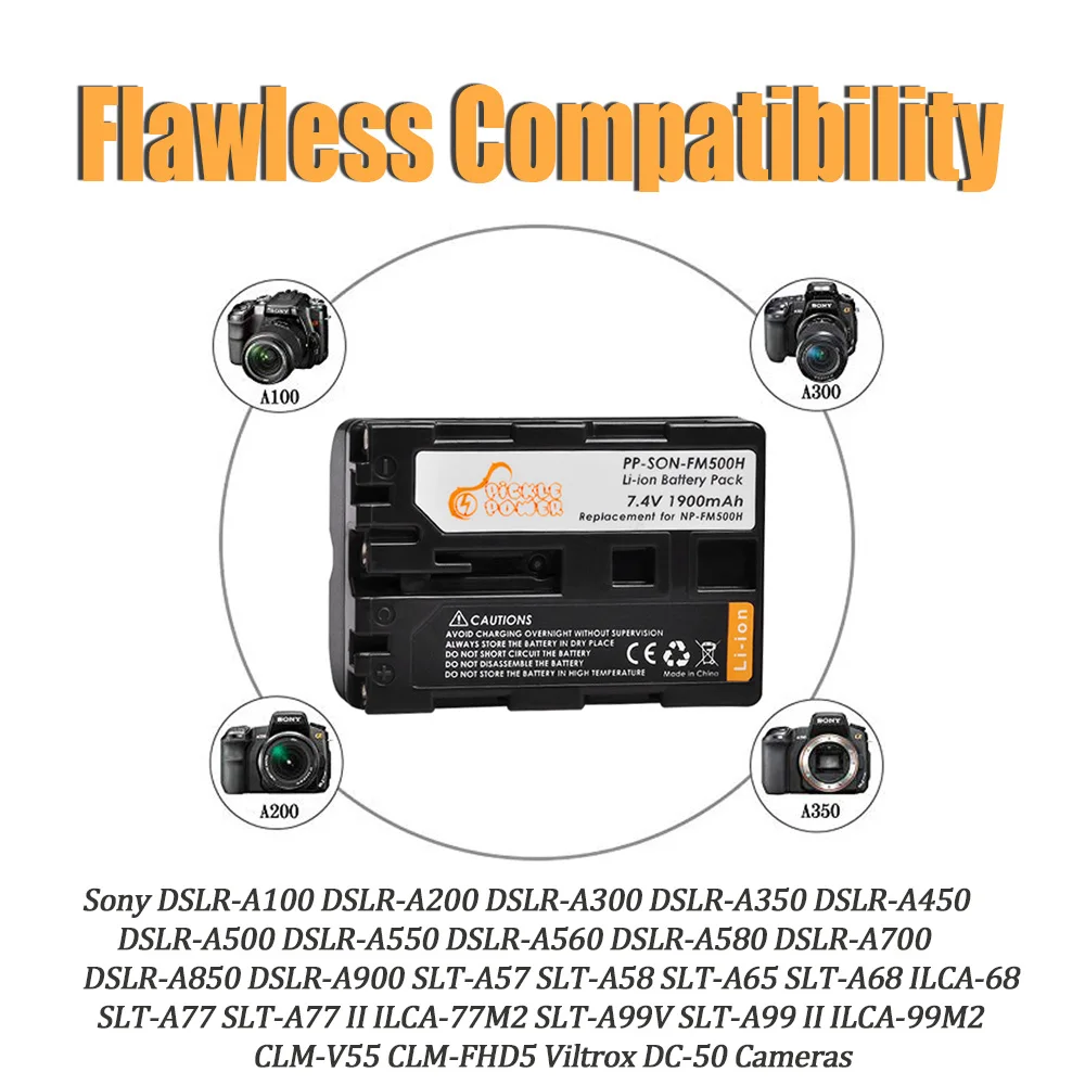 1900 мАч NP FM500H NPFM500H аккумулятор камеры + ЖК Зарядное устройство USB для Sony A57 A58 A65 A77 A99