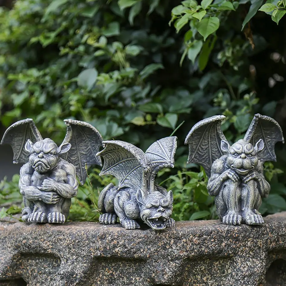 

40% Hot Sales!!! Demon Statue Creative Broken-resistant Resin Little Garden Devil Decoration for Decor