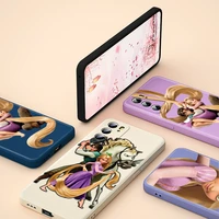 tangled rapunzel disney phone case for oppo reno 6 5 5k 5f 4f 4z 4 3 2 2f 2z z pro plus lite 5g liquid silicone soft cover