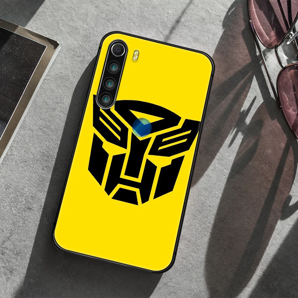 

Transformers Bumblebee Phone Case Cover Hull For XIAOMI Redmi 7 7a 8 8a 9 10X NOTE 6 7 7s 8 8t 9 9s Pro Max black Shell Trend