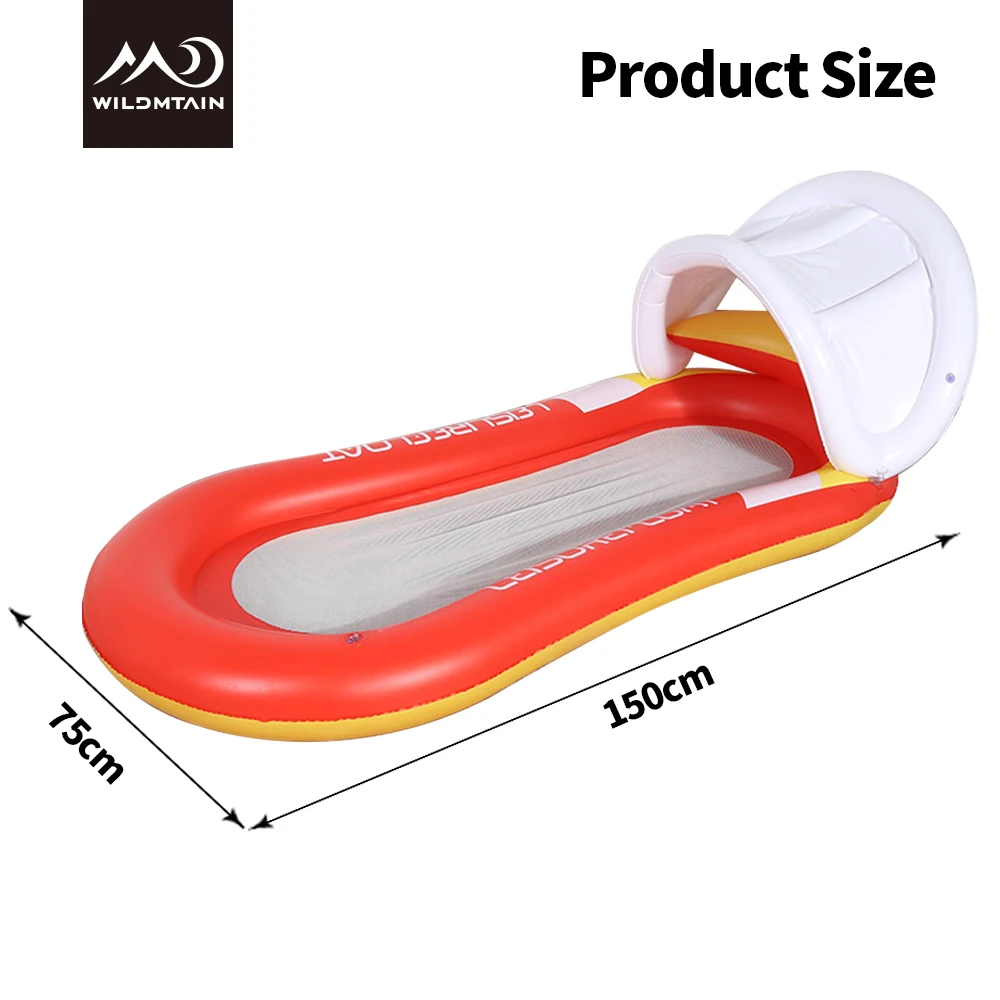 Надувное надувное кресло надувные матрасы для бассейна Пляжное складное гамак