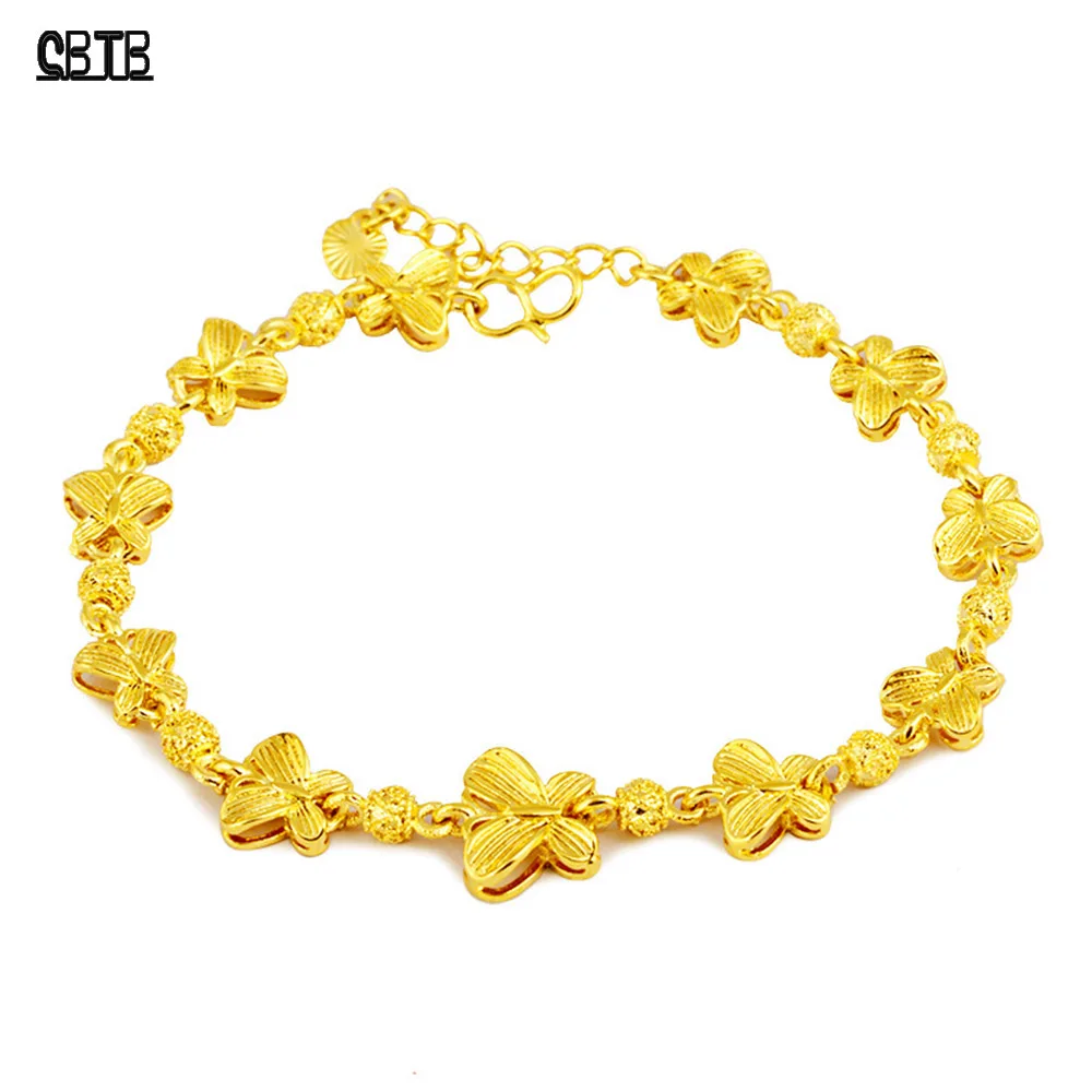 Невесты Золотая Бабочка фигурные украшения браслет праздника романтические