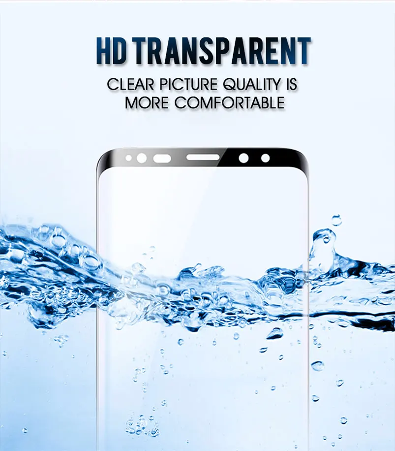 Закаленное стекло для защиты экрана Samsung galaxy s10 E S9 S8 plus Note 9 8 10 пленка с