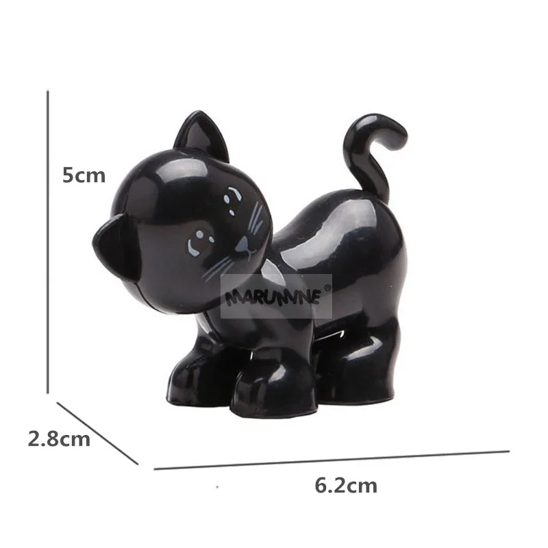 MARUMINE Классические блоки с животными 9 шт. учебный классический Строительный