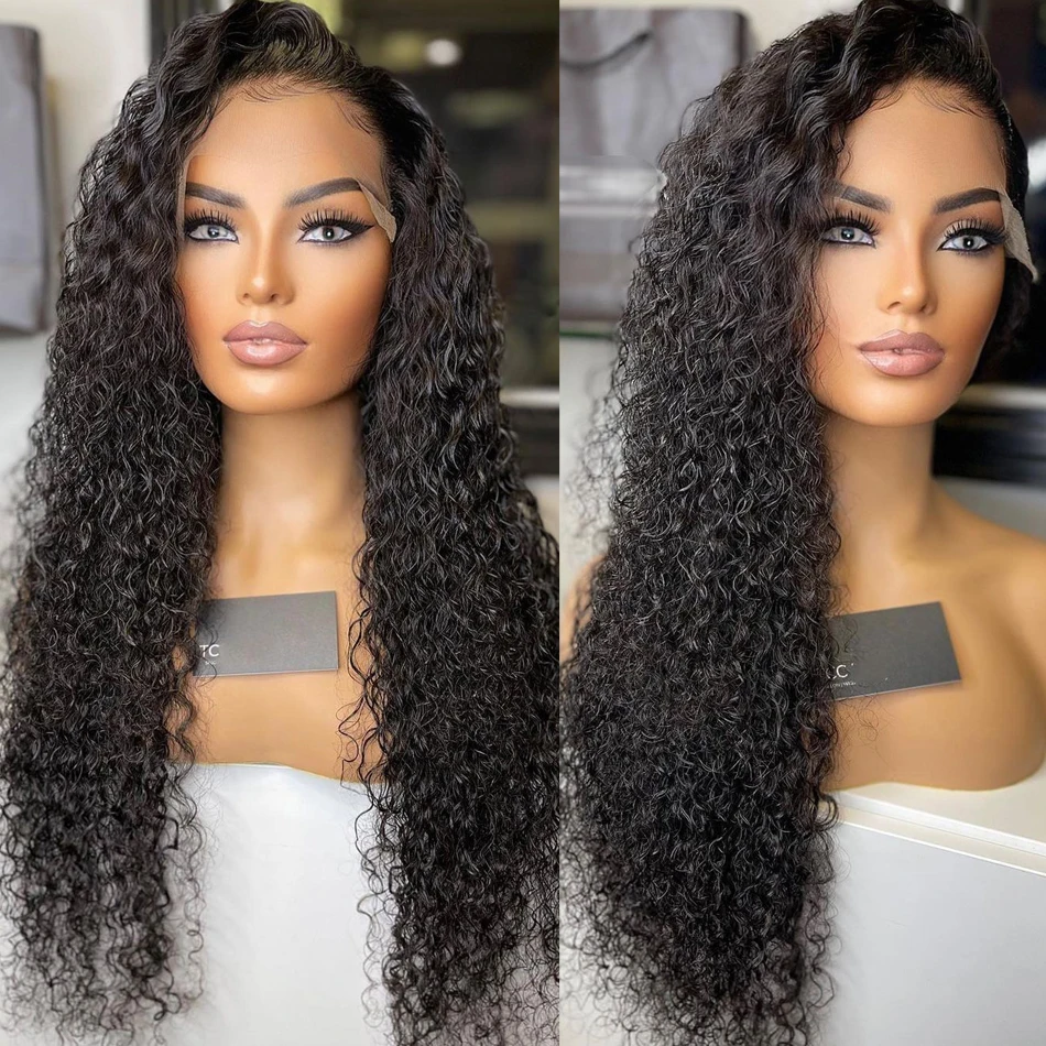 

Парик из натуральных человеческих волос со шнуровкой спереди, 30 дюймов, 13x4, 13x6