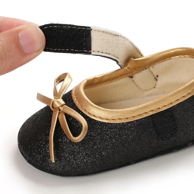 

autumn Baby Girl Cute Bow Anti-Slip Casual Sneakers Toddler Soft Soled Princess Walking Shoes baby casual shoes girl