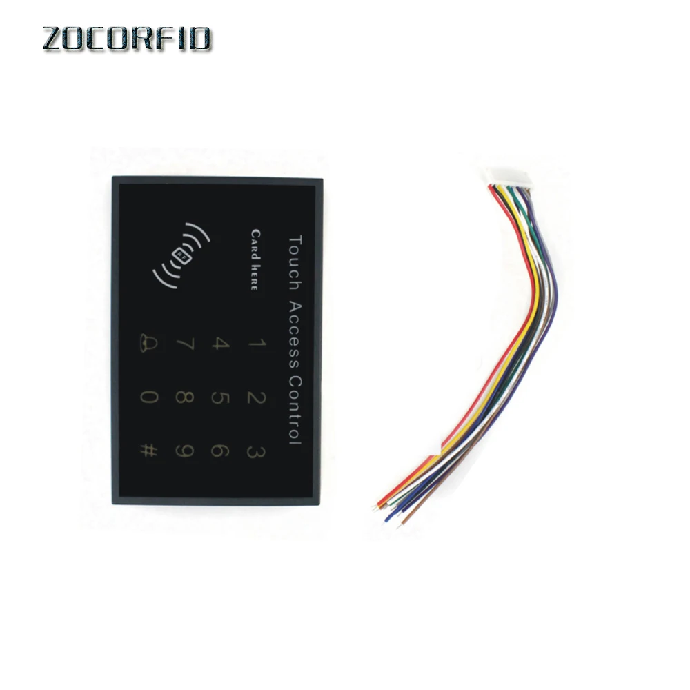 Акриловая водонепроницаемая панель безопасности пароль и RFID система контроля