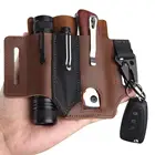 Многофункциональный футляр, удобная кожаная сумка ручной работы для повседневного использования, сумка для мужчин на ремне для спорта на открытом воздухе, кемпинга, катания на лыжах, охоты