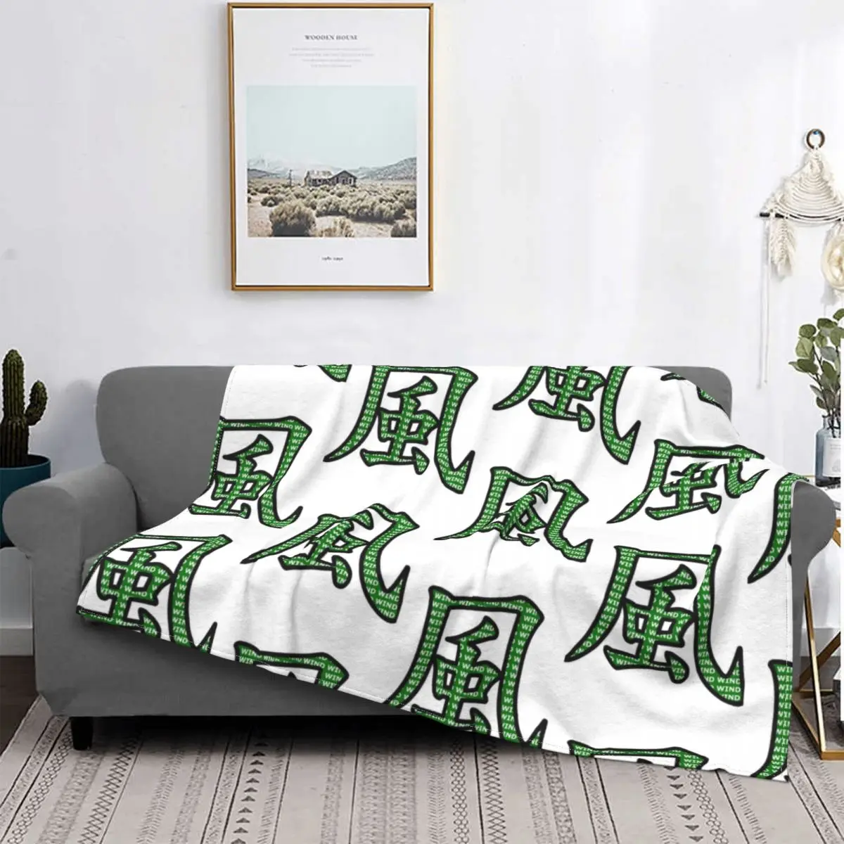 Фланелевое Одеяло в стиле ветра японское плюшевое теплое мягкое покрывало для