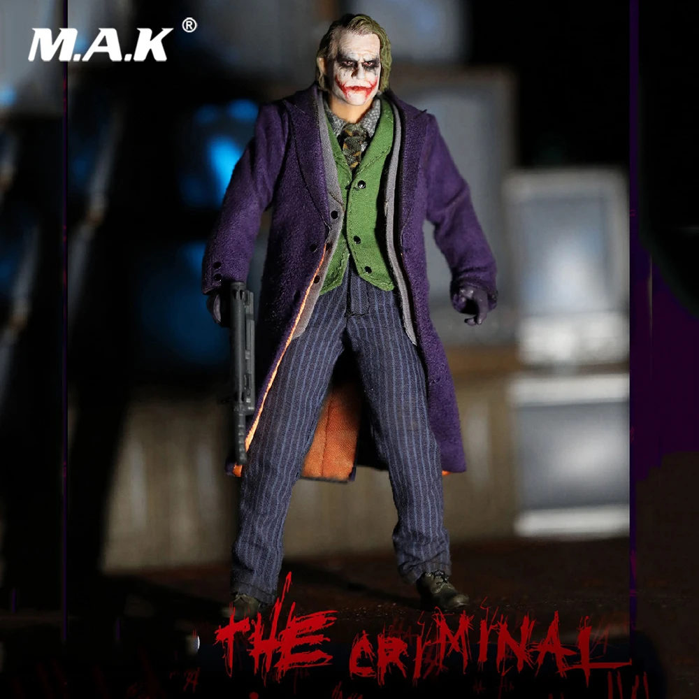Коллекционная BH001 1/12 весы Мужская фигурка The Criminal полный набор Джокер фигурка кукла для фанатов праздничные подарки