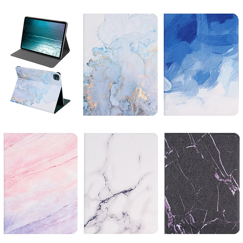 

Watercolor Marble Style for iPad 2019 10.2 Case Pro 2020 Mini 4 5 Cover Stand Funda for ipad Air 1 2 2017 2018 Air 3 10.5 8th
